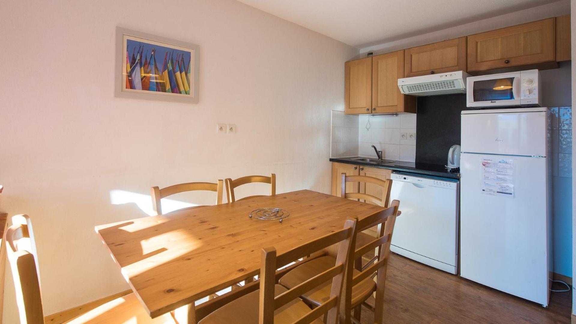 B305- Appartement 2 Pieces Cabine 6 Personnes Orcières Kültér fotó