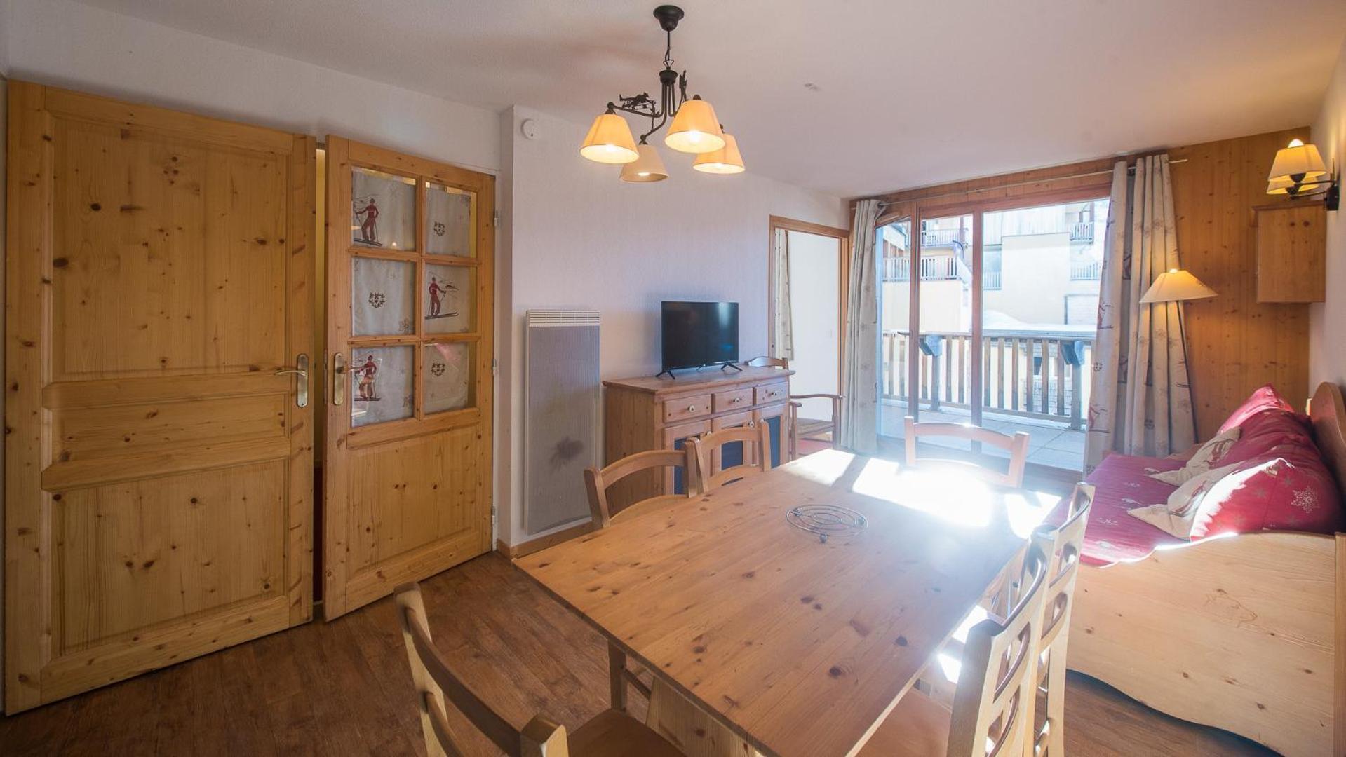 B305- Appartement 2 Pieces Cabine 6 Personnes Orcières Kültér fotó